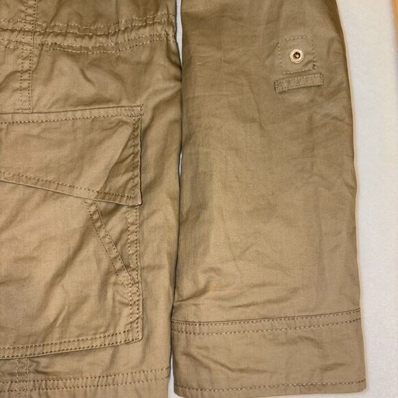 Sam Edelman Womans Utility Jacket Size L, Gorpcore Khaki Y2K Essential outdoor - Picture 9 of 11